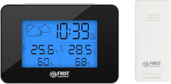 First Austria FA-2461-6-BA Drahtlos Wetterstation Digital Schwarz