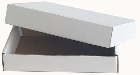 Gagabox Χαρτοκιβώτιo Συσκευασίας Λευκό Π32 x Β23 x Υ6εκ.