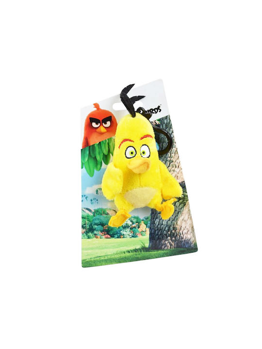 Μπρελόκ Chuck Angry Birds Λούτρινο 9cm.