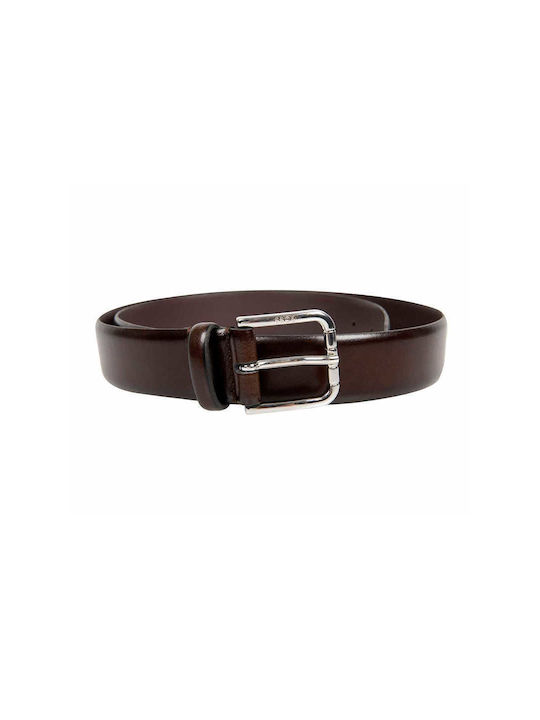 Hugo Boss Men's Leather Belt Brown