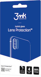 3MK Lens Protect 4-Pack Протектор за камера Закалено стъкло Transparent за Galaxy A04s
