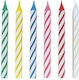 Party Candles Multicolored 12pcs.