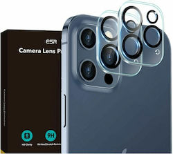 Sticlă anti-zgârieturi Protecție Cameră Tempered Glass Black pentru iPhone 12 Pro / 12 Pro Max - iPhone 12 Pro / 12 Pro Max