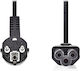 Nedis Schuko - IEC C5 Cable 2m Μαύρο CEGT10100BK20