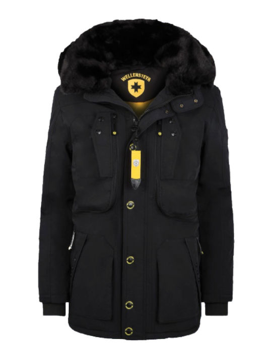 Artigiano Winter Herren Jacke Midnight Schwarz