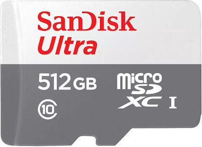 Sandisk microSDXC 512GB Klasse 10 UHS-I