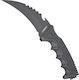 Haller Neck Knife Karambit Μαχαίρι Μαύρο σε Θήκη