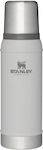 Stanley Classic Legendary Bottle Flasche Thermosflasche Rostfreier Stahl BPA-frei Ash 750ml mit Kappenbecher