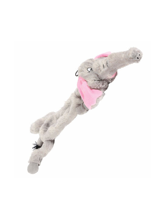 Happypet Wild Crinkler Elephant Jucărie de Pluș de Câine 60εκ. Gri