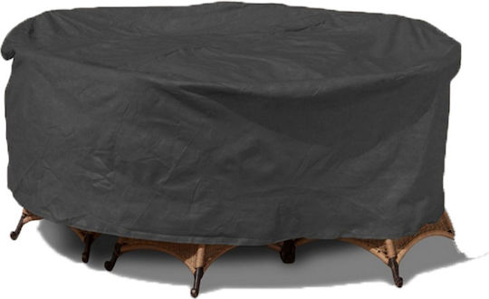 Wasserdichtes Produkttyp Schutzabdeckung für Esstisch 185x185x110cm in Schwarz Farbe