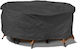 Waterproof Dining Table Cover Black 325x325x95cm