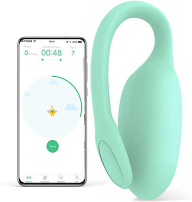 Magic Motion Fitcute Kegel Rejuve Vibrator Egg with Remote Control Teal