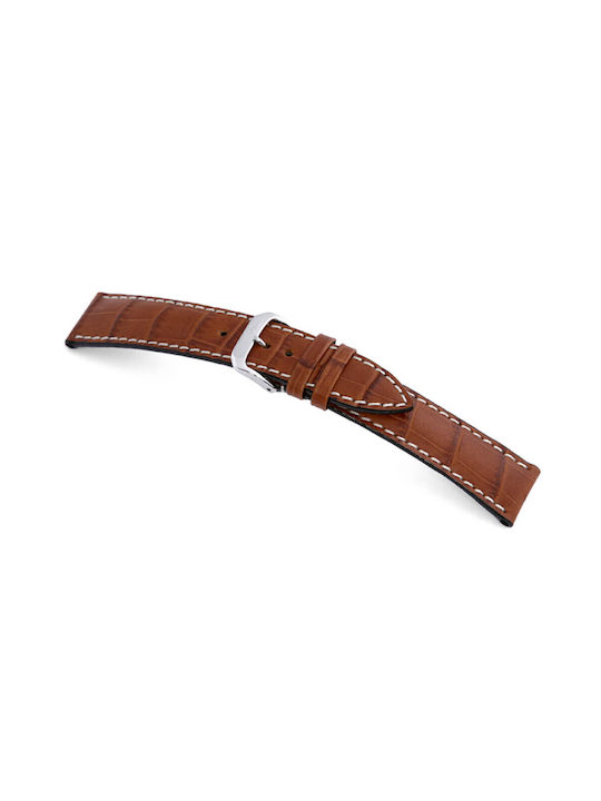 Strap Leather RIOS New Orleans Cognac 22mm