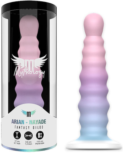 Mythology Arian Nayade Dildo με Βεντούζα 17cm