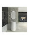 Piccadilly LT-023A Νιπτήρας Δαπέδου Πορσελάνης 46x46x83cm Λευκός