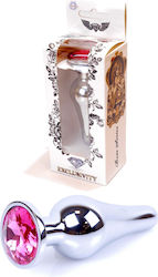 Boss Of Toys Πρωκτική Σφήνα Silver / Fuchsia 9.5cm