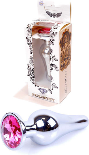 Boss Of Toys Πρωκτική Σφήνα Silver / Fuchsia 9.5cm