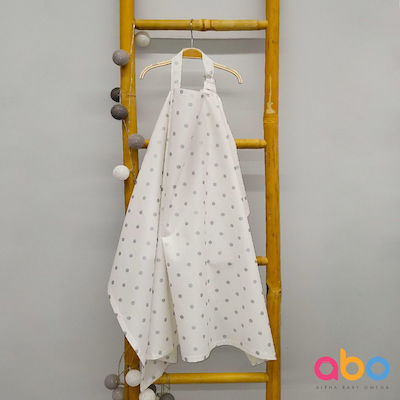 abo Στέμμα Nursing Cover White 105x65cm. 1pcs