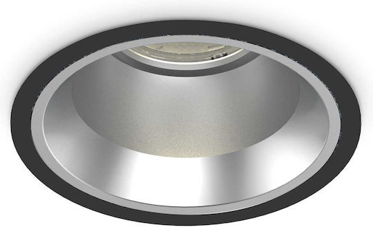Ideal Lux Rund Vertieft LED Panel 28W mit Warmes Weiß Licht 3000K