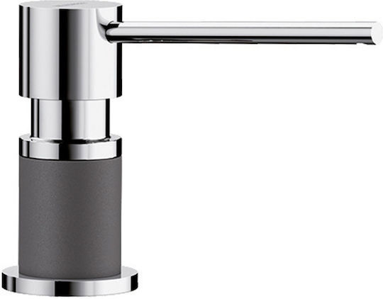Blanco Lato Built-in Kitchen Dispenser Metallic Grey/Chrome 300ml