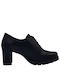 Desiree Shoes Leury13 Piele Pantofi Oxford pentru femei Negru LEURY13