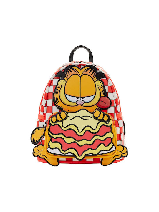 Loungefly Garfield Loves Lasagna Παιδική Τσάντα Πλάτης Πολύχρωμη 23x12x27εκ.