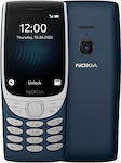 Nokia 8210 Dual SIM (480MB/128MB) Κινητό με Κουμπιά Blue