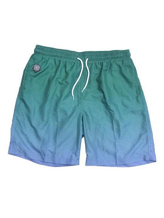 PANUU Men Ocean Swim Shorts - GREEN - 14282