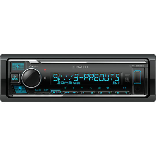Kenwood Ραδιόφωνο Αυτοκινήτου 1 DIN (Bluetooth/USB)