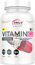 Genius Nutrition Vitamin K2 Витамин 60 Таблетки