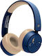 OTL Harry Potter Bluetooth Wireless Over Ear Headphones with 24 hours of Operation Navy Blue HP0997