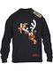 Παιδικό Φούτερ Μαύρο Cool Christmas Reindeer Hallo