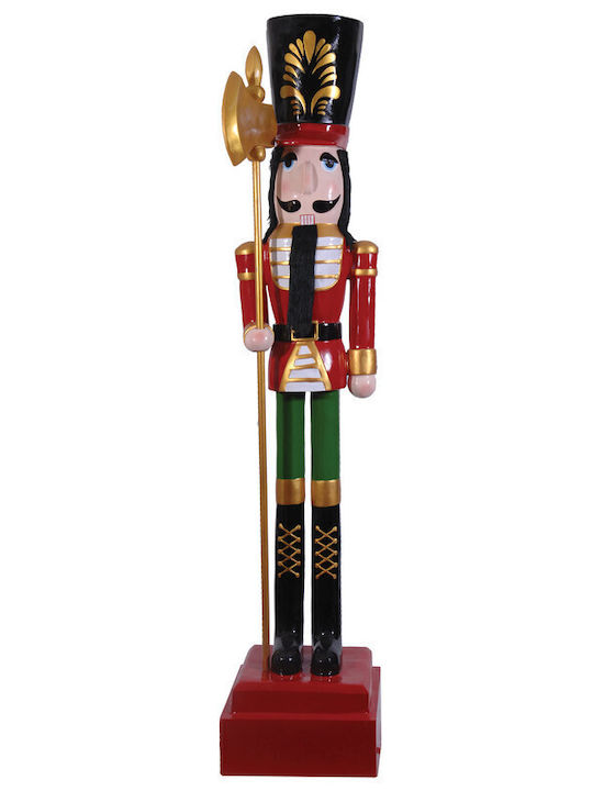 Lianos Wooden Christmas Nutcracker 150cm Red