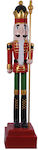 Lianos Weihnachts-Nussknacker Rot Höhe 240cm.