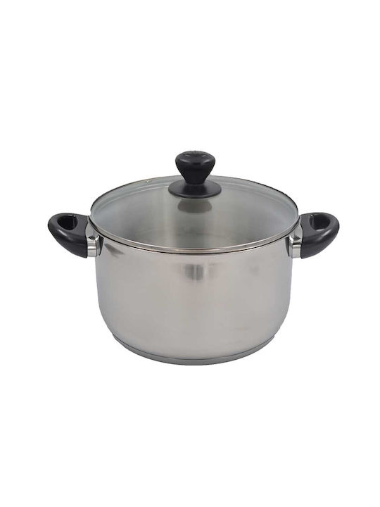 Sidirela Family Deep Stainless Steel Pot 6lt / ...