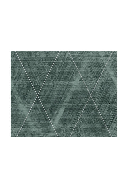 Wallpaper Vinyl Green L1000xW53cm Washable