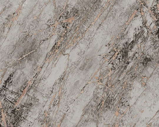 Tapete Vinyl Gray L1000xB53cm Waschbar 388174