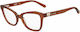 Rame Ochelari Pentru Femei Acetat Fluture Burgundy MOL604 FMP