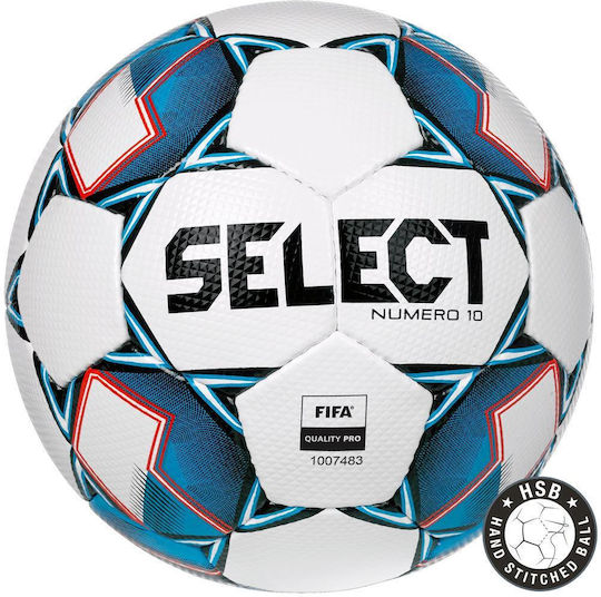 Select Sport Numero 10 v22 Μπάλα Ποδοσφαίρου Λευκή
