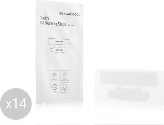 InnovaGoods Teeth Whitening Strips 14pcs V0103565