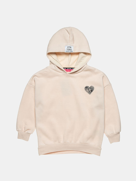 Alouette Kids Sweatshirt with Hood Beige