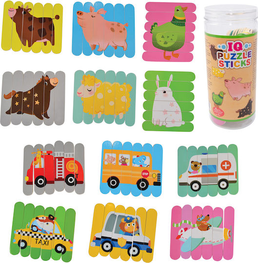 Παιδικό Puzzle Iq Stick για 3+ Ετών 18pcs Magni