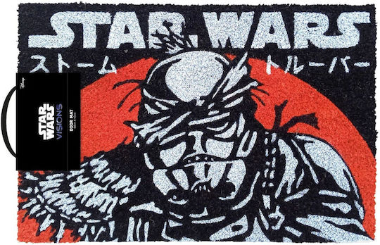 Pyramid International Πατάκι Εισόδου Star Wars Visions Stormtrooper Μαύρο 60x40εκ. GP86118 Μαύρα
