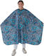 Eurostil Hairdressing Cape Blue Cashmere Blue