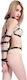 Naughty Toys Fetisch Body Bodysuit mit Handbindungen Schwarz