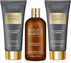 Baylis & Harding Black Pepper & Ginseng Σετ Ανδρικής Περιποίησης