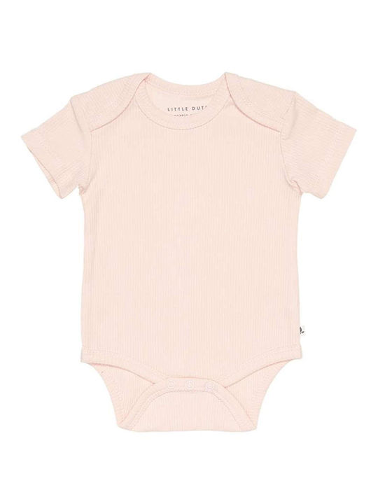 Little Dutch Baby Bodysuit Set Short-Sleeved Pink