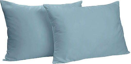 TnS Pillowcase Set with Envelope Cover Petrol 52x72cm.