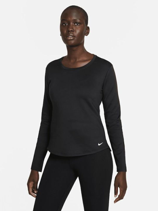 Nike Therma-Fit One Дамска Блуза Черна Nike Therma-Fit One Дамска Блуза Черна