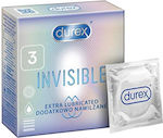 Durex Invisible Extra Lubricated Thin Condoms 2pcs